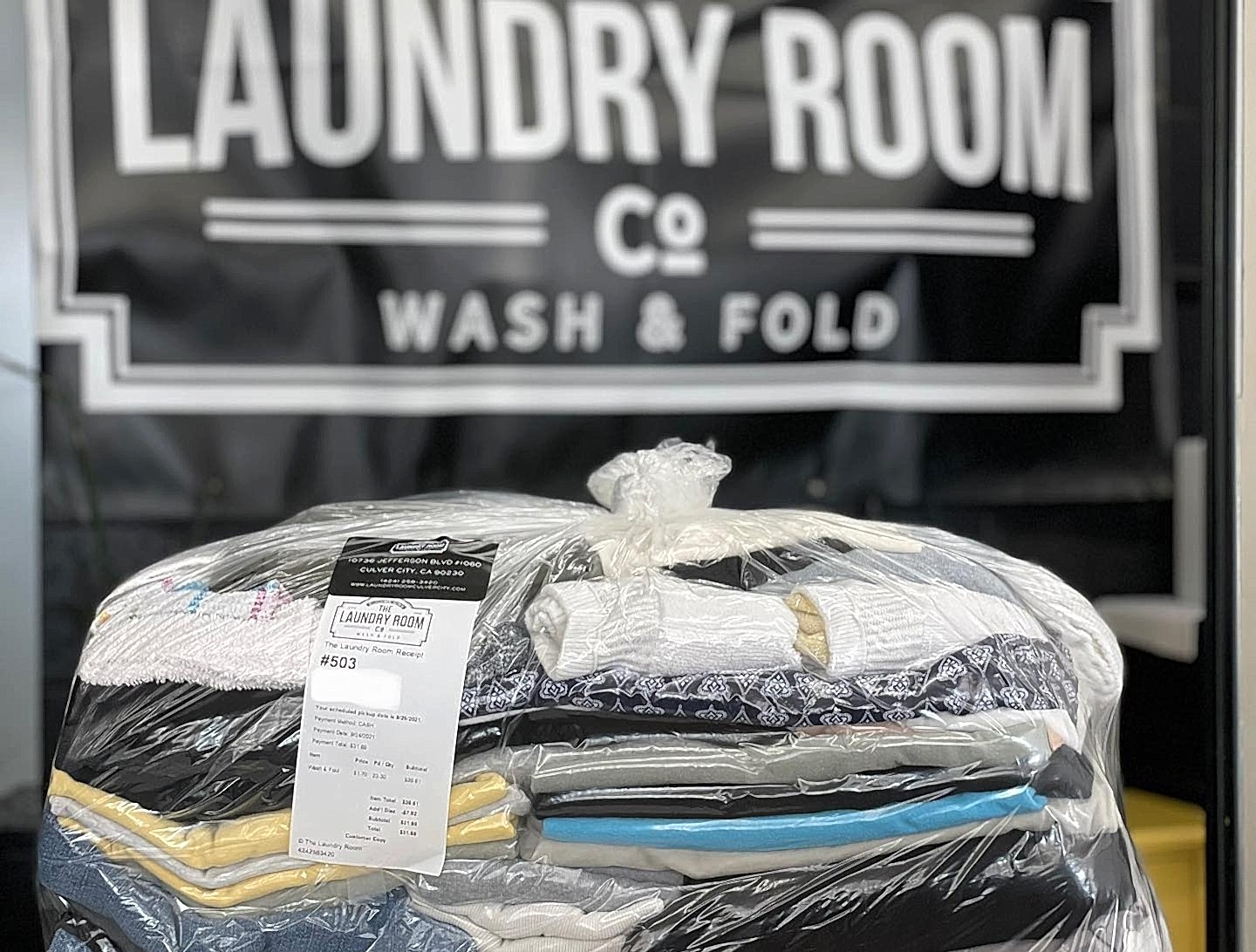 Veteran-owned fluff and fold laundry service in Culver City, CA